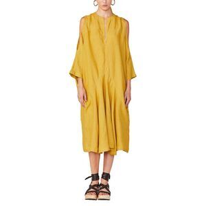 Callas Womens  Bianca Relaxed Fit Linen Dress